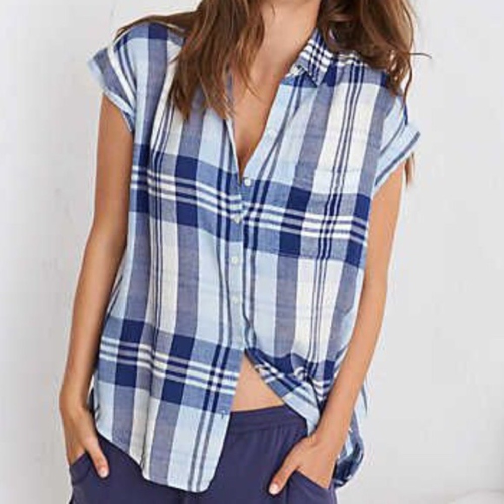 Blue Aerie Flannel